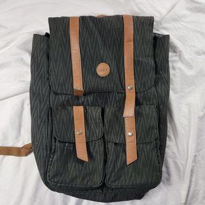 Roxy She Said Canvas Black Backpack Casual Outdoors School Going Out Travel